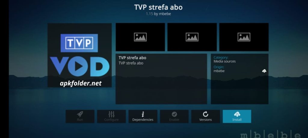 TVP VOD Kodi Addon